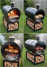 Half-Barrel BBQ Grill